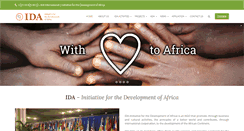 Desktop Screenshot of idainternational.org